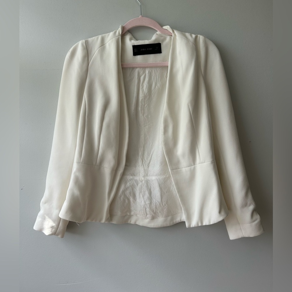 Zara Cream Women's Blazer